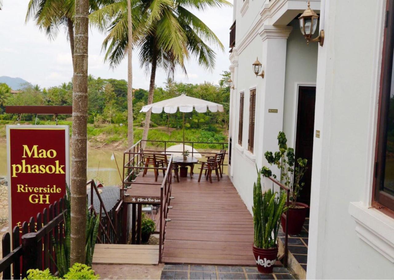 Mao Phasok Riverside Guesthouse Luang Prabang Ngoại thất bức ảnh